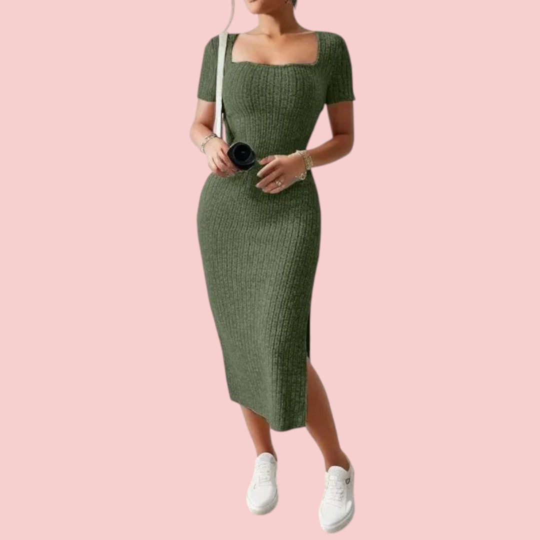 Midistrickkleid